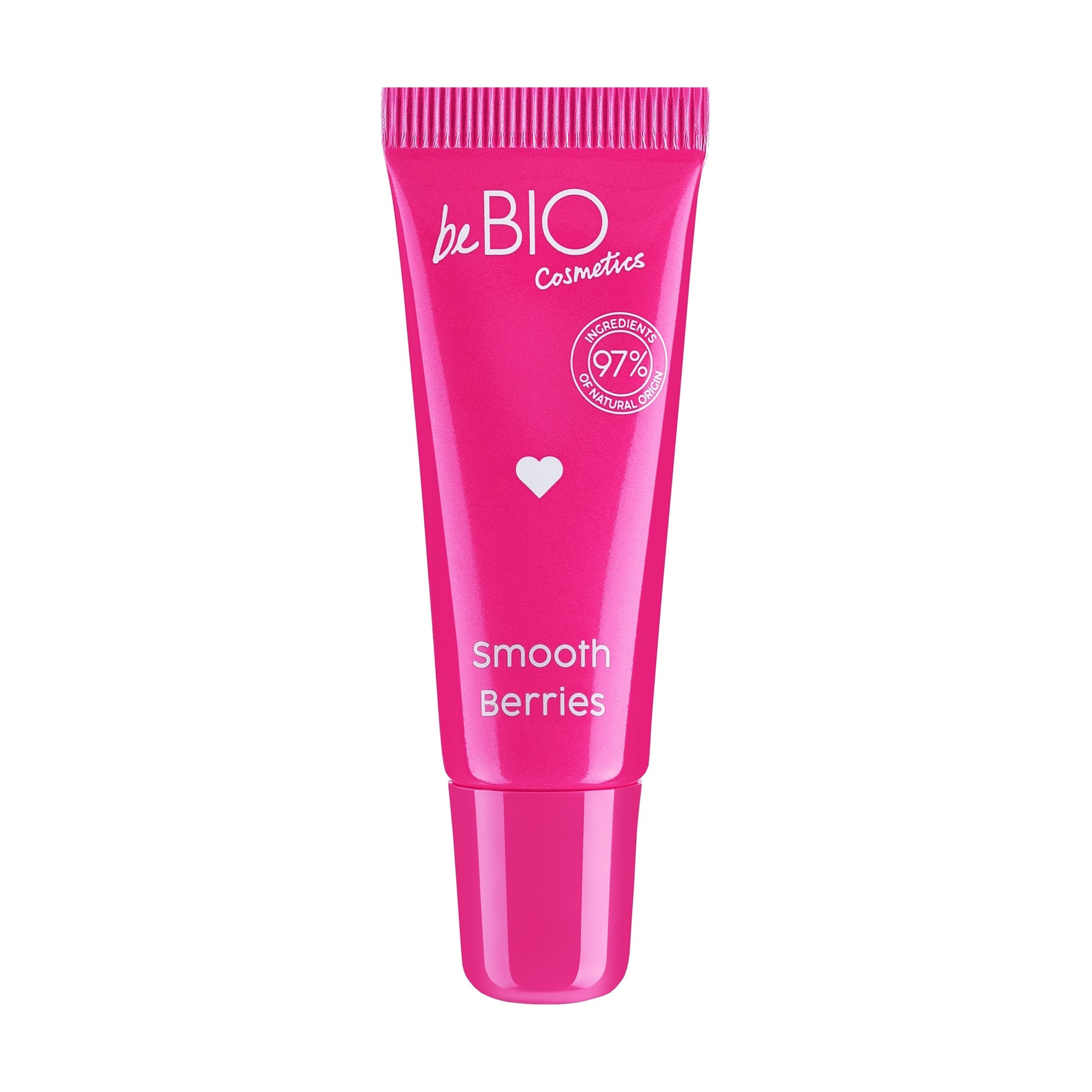 Гель-олія для губ beBIO Glazed Lip Natural Jelly Lip Oil, Smooth Berries, 10 мл